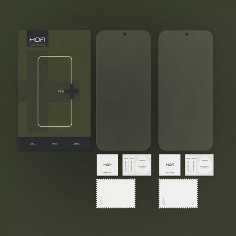 Hofi Szkło hartowane Hofi Glass Pro+ 2-Pack do Google Pixel 9 / 9 Pro Clear Hofi Szkło hartowane Hofi Glass Pro+ 2-Pack do Google Pixel 9 / 9 Pro Clear
