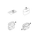 Ringke Etui ochronne na słuchawki Ringke Onyx Apple do Apple AirPods Pro 1 / 2 Warm Grey