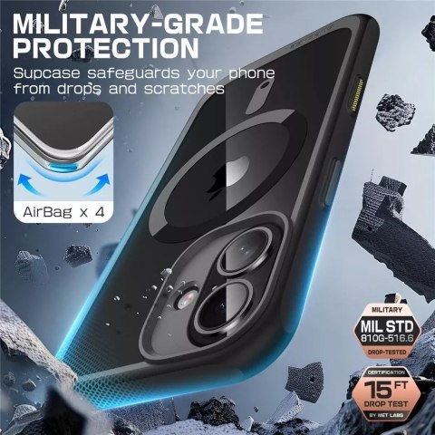 SUPCASE Etui Supcase UB Mag MagSafe do iPhone 16 Black SUPCASE Etui Supcase UB Mag MagSafe do iPhone 16 Black