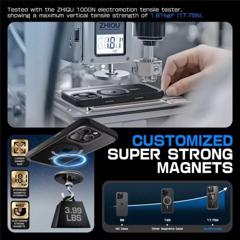 SUPCASE Etui Supcase UB Mag MagSafe do iPhone 16 Pro Black SUPCASE Etui Supcase UB Mag MagSafe do iPhone 16 Pro Black