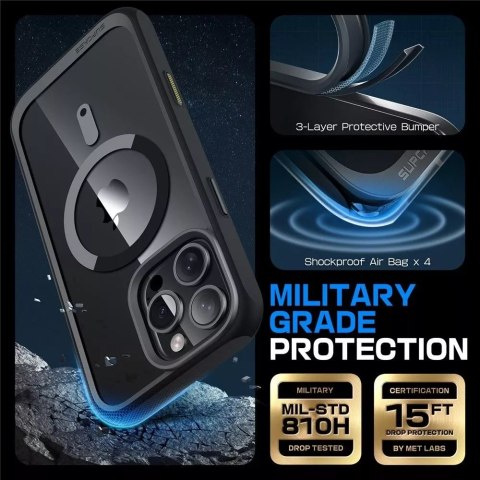 SUPCASE Etui Supcase UB Mag MagSafe do iPhone 16 Pro Black SUPCASE Etui Supcase UB Mag MagSafe do iPhone 16 Pro Black