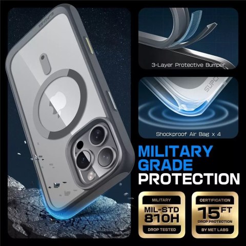 SUPCASE Etui Supcase UB Mag MagSafe do iPhone 16 Pro Grey SUPCASE Etui Supcase UB Mag MagSafe do iPhone 16 Pro Grey