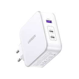 UGreen Ładowarka sieciowa GaN Ugreen Nexode USB-A/2xUSB-C 140W + kabel USB-C 1.5m - Biały