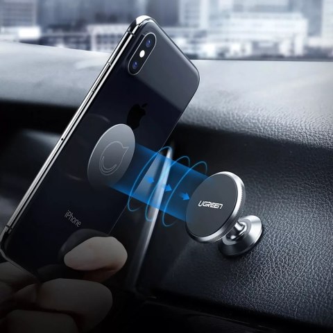 UGreen Uchwyt Ugreen LP117 magnetyczny na telefon do samochodu na deskę rozdzielczą - Czarny UGreen Uchwyt Ugreen LP117 magnetyczny na telefon do samochodu na deskę rozdzielczą - Czarny