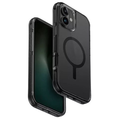 UNIQ Etui UNIQ Combat do iPhone 16 Plus 6.7" Magclick Charging Czarny/Carbon Black UNIQ Etui UNIQ Combat do iPhone 16 Plus 6.7" Magclick Charging Czarny/Carbon Black