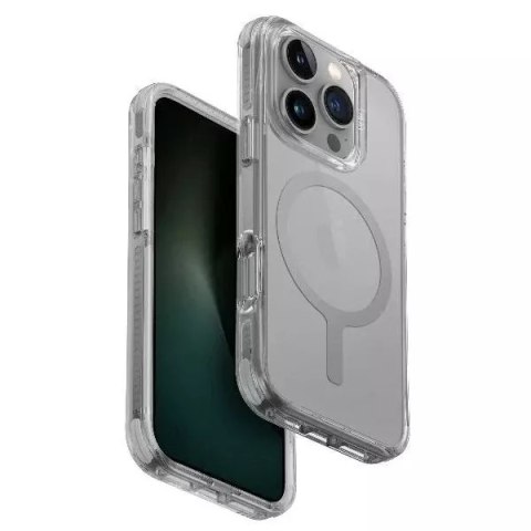 UNIQ Etui UNIQ Combat do iPhone 16 Pro Max 6.9" Magclick Charging Szary/Stone Grey UNIQ Etui UNIQ Combat do iPhone 16 Pro Max 6.9" Magclick Charging Szary/Stone Grey