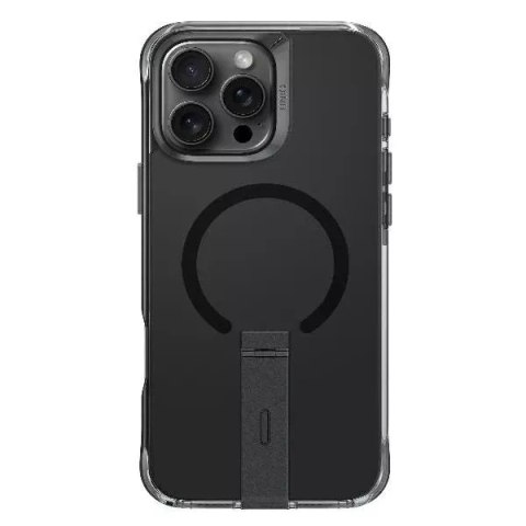 UNIQ Etui UNIQ Eleva with Vertica Stand do iPhone 16 Pro Max 6.9" Czarny/Carbon Black UNIQ Etui UNIQ Eleva with Vertica Stand do iPhone 16 Pro Max 6.9" Czarny/Carbon Black