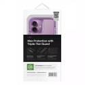 UNIQ UNIQ etui Combat iPhone 16 6.1" Magclick Charging Różowy/Grape Pink