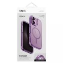 UNIQ UNIQ etui Combat iPhone 16 6.1" Magclick Charging Różowy/Grape Pink