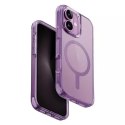 UNIQ UNIQ etui Combat iPhone 16 6.1" Magclick Charging Różowy/Grape Pink