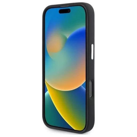 Mercedes Etui Mercedes do iPhone 16 Pro Max 6.9" Czarne HardCase Silicone Vertical Tonal Stripes MagSafe Mercedes Etui Mercedes do iPhone 16 Pro Max 6.9" Czarne HardCase Silicone Vertical Tonal Stripes MagSafe