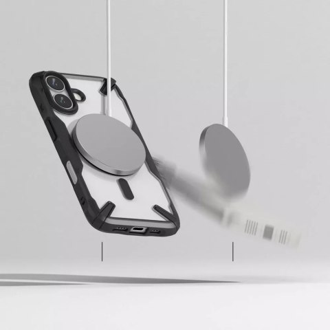 Ringke Etui Ringke Fusion x Magnetic Magsafedo iPhone 16 Black Ringke Etui Ringke Fusion x Magnetic Magsafedo iPhone 16 Black