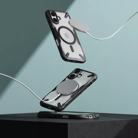 Ringke Etui Ringke Fusion x Magnetic Magsafedo iPhone 16 Black Ringke Etui Ringke Fusion x Magnetic Magsafedo iPhone 16 Black