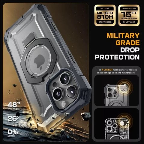 SUPCASE Etui SupCase UB Grip Mag MagSafe iPhone 16 Pro Szare SUPCASE Etui SupCase UB Grip Mag MagSafe iPhone 16 Pro Szare