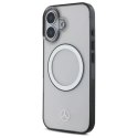 Mercedes Etui Mercedes do iPhone 16 6.1" MagSafe Transparent Hardcase Printed Logo