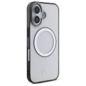 Mercedes Etui Mercedes do iPhone 16 6.1" MagSafe Transparent Hardcase Printed Logo