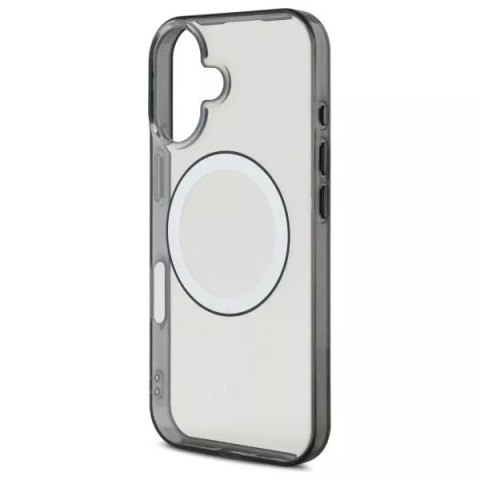 Mercedes Etui Mercedes do iPhone 16 6.1" MagSafe Transparent Hardcase Printed Logo Mercedes Etui Mercedes do iPhone 16 6.1" MagSafe Transparent Hardcase Printed Logo