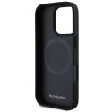 Mercedes Etui Mercedes do iPhone 16 Pro Max 6.9" Czarne MagSafe Hardcase Textured And Plain Leather