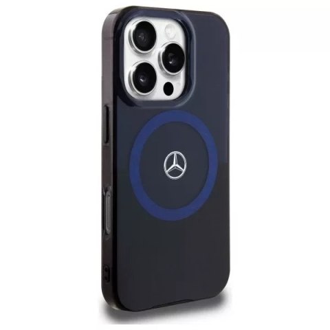 Mercedes Etui Mercedes do iPhone 16 Pro Max 6.9" Czarny Hardcase MB Double Layer BiColor MagSafe Mercedes Etui Mercedes do iPhone 16 Pro Max 6.9" Czarny Hardcase MB Double Layer BiColor MagSafe