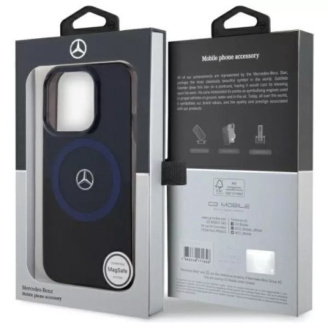 Mercedes Etui Mercedes do iPhone 16 Pro Max 6.9" Czarny Hardcase MB Double Layer BiColor MagSafe Mercedes Etui Mercedes do iPhone 16 Pro Max 6.9" Czarny Hardcase MB Double Layer BiColor MagSafe