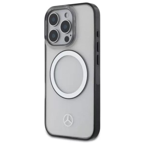 Mercedes Etui Mercedes do iPhone 16 Pro Max 6.9" MagSafe Transparent Hardcase Printed logo Mercedes Etui Mercedes do iPhone 16 Pro Max 6.9" MagSafe Transparent Hardcase Printed logo