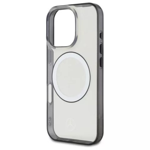 Mercedes Etui Mercedes do iPhone 16 Pro Max 6.9" MagSafe Transparent Hardcase Printed logo Mercedes Etui Mercedes do iPhone 16 Pro Max 6.9" MagSafe Transparent Hardcase Printed logo