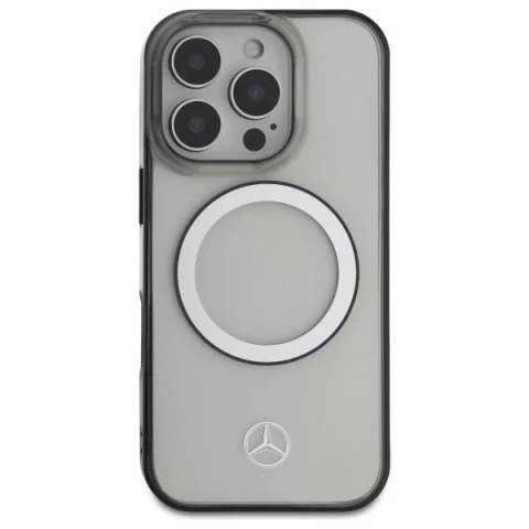 Mercedes Etui Mercedes do iPhone 16 Pro Max 6.9" MagSafe Transparent Hardcase Printed logo Mercedes Etui Mercedes do iPhone 16 Pro Max 6.9" MagSafe Transparent Hardcase Printed logo