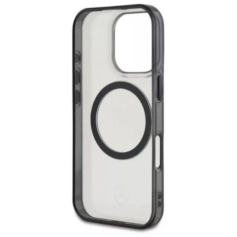 Mercedes Etui Mercedes do iPhone 16 Pro Max 6.9" MagSafe Transparent Hardcase Printed logo Mercedes Etui Mercedes do iPhone 16 Pro Max 6.9" MagSafe Transparent Hardcase Printed logo