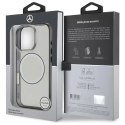 Mercedes Etui Mercedes do iPhone 16 Pro Max 6.9" MagSafe Transparent Hardcase Printed logo