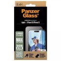 PanzerGlass Szkło hartowane do iPhone 16 PanzerGlass Screen Protector Aluminum Frame Ultra-Wide Fit z aluminiową ramką