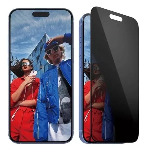 PanzerGlass Szkło hartowane do iPhone 16 Plus PanzerGlass Privacy Screen Protector Ultra-Wide Fit PanzerGlass Szkło hartowane do iPhone 16 Plus PanzerGlass Privacy Screen Protector Ultra-Wide Fit