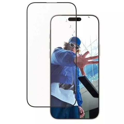 PanzerGlass Szkło hartowane do iPhone 16 Pro Max PanzerGlass Screen Protector Aluminum Frame Ultra-Wide Fit z aluminiową ramką PanzerGlass Szkło hartowane do iPhone 16 Pro Max PanzerGlass Screen Protector Aluminum Frame Ultra-Wide Fit z aluminiową ramką