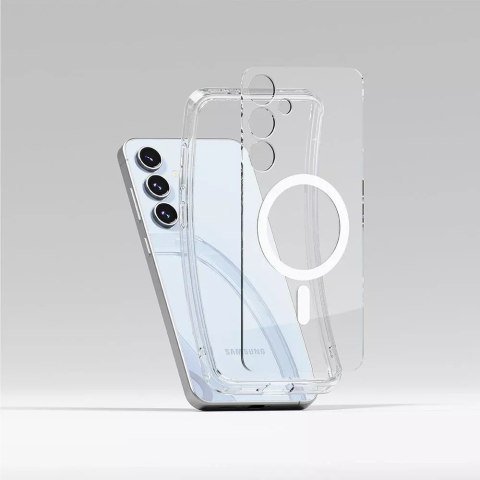 Ringke Etui Ringke Fusion Magnetic MagSafe do Samsung Galaxy s24 FE Clear Przezroczyste Ringke Etui Ringke Fusion Magnetic MagSafe do Samsung Galaxy s24 FE Clear Przezroczyste