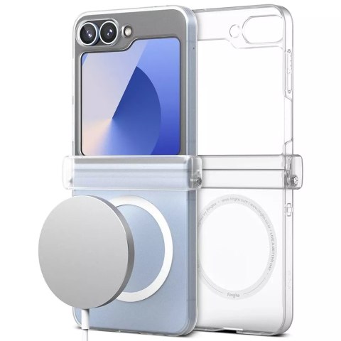 Ringke Etui Ringke Slim Hinge Magnetic MagSafe do Galaxy Z Flip 6 Matte Clear Ringke Etui Ringke Slim Hinge Magnetic MagSafe do Galaxy Z Flip 6 Matte Clear