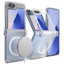 Ringke Etui Ringke Slim Hinge Magnetic MagSafe do Galaxy Z Flip 6 Matte Clear