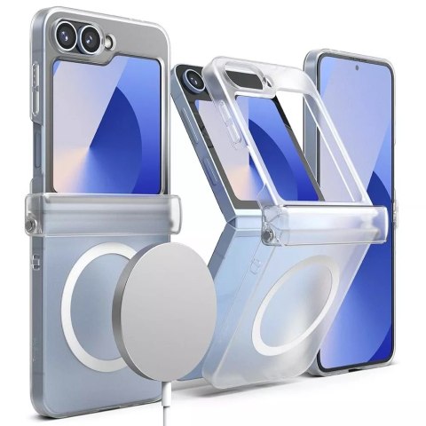 Ringke Etui Ringke Slim Hinge Magnetic MagSafe do Galaxy Z Flip 6 Matte Clear Ringke Etui Ringke Slim Hinge Magnetic MagSafe do Galaxy Z Flip 6 Matte Clear