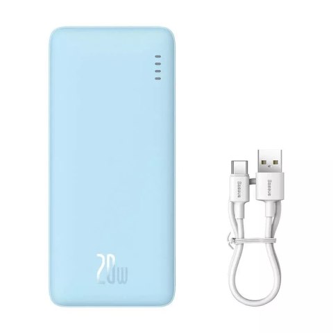 Baseus Powerbank Baseus Airpow 10000 mAh 20W Niebieski Baseus Powerbank Baseus Airpow 10000 mAh 20W Niebieski