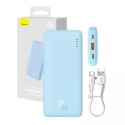 Baseus Powerbank Baseus Airpow 10000 mAh 20W Niebieski