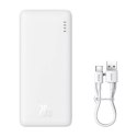 Baseus Powerbank Baseus Airpow 10000mAh 20W Biały