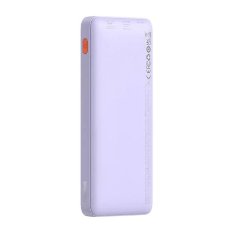 Baseus Powerbank Baseus Airpow 10000mAh 20W Fioletowy Baseus Powerbank Baseus Airpow 10000mAh 20W Fioletowy