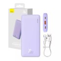 Baseus Powerbank Baseus Airpow 10000mAh 20W Fioletowy