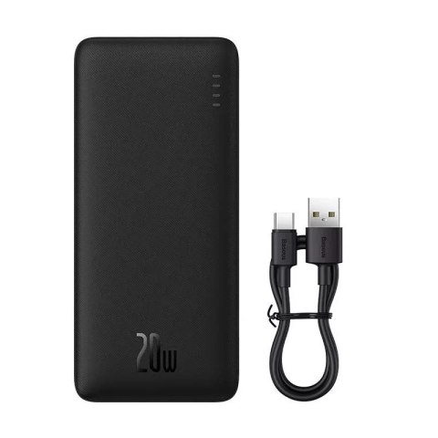 Baseus Powerbank Baseus Airpow 20000mAh 20W Czarny Baseus Powerbank Baseus Airpow 20000mAh 20W Czarny