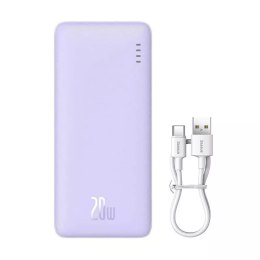 Baseus Powerbank Baseus Airpow 20000mAh 20W Fioletowy