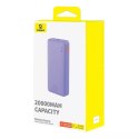 Baseus Powerbank Baseus Airpow 20000mAh 20W Fioletowy