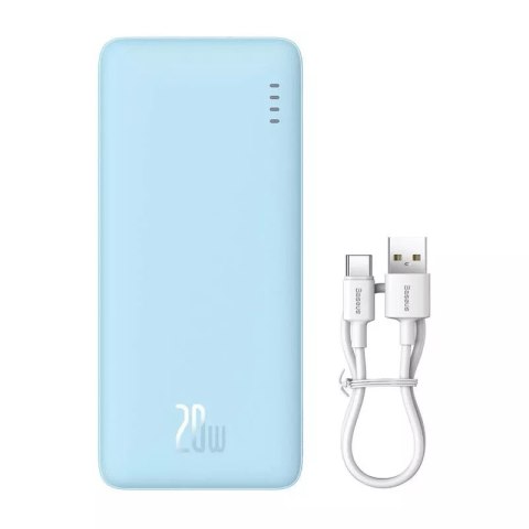 Baseus Powerbank Baseus Airpow 20000mAh 20W Niebieski Baseus Powerbank Baseus Airpow 20000mAh 20W Niebieski