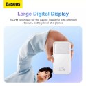 Baseus Powerbank Baseus Comet Series z wyświetlaczem 20000mAh 22.5W - biały + kabel USB-A / USB-C