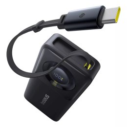 Baseus Powerbank Baseus Free2Pull 10000mAh 30W z portem USB-C i rozwijanym kablem USB-C - Czarny