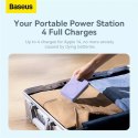 Baseus Powerbank Baseus Magnetic Mini 20000 mAh 20W - fioletowy + kabel USB-C / USB-C