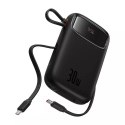 Baseus Powerbank Baseus QPow 2 10000mAh 30W 2xUSB-C Czarny