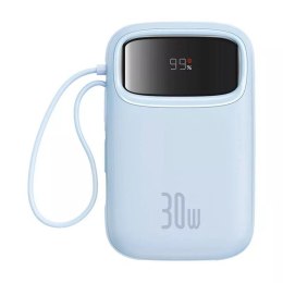 Baseus Powerbank Baseus QPow 2 10000mAh 30W 2xUSB-C Niebieski